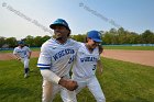 Baseball vs Babson  Wheaton College Baseball players celebrate their victory over Babson to win the NEWMAC Championship for the third year in a row. - (Photo by Keith Nordstrom) : Wheaton, baseball, NEWMAC